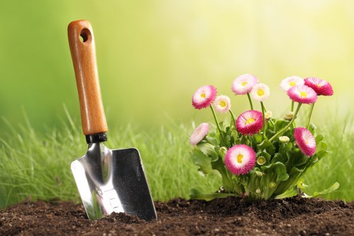 Outdoor landscaping project planning documents and tools
